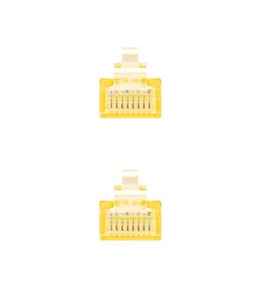 Nanocable Latiguillo Cat.6 UTP 25cm Amarillo