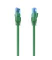 CABLE RED LATIGUILLO RJ45 CAT.6 UTP AWG26 CCA VERDE 30CM AISENS A135-0806