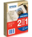 PAPEL FOTO PREMIUN GLOSSY EPSON 10X15 - 225GR/M (40 HOJAS)2X1