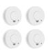Detector De Humo Smartwares 10.100.41  4 Unidades