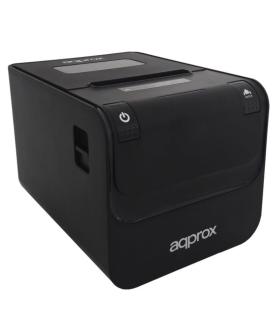 Impresora de Tickets Approx appPOS80USB+WIFI/ Trmica/ Ancho papel 80 y 58mm/ USB-WiFi-RJ11/ Negra