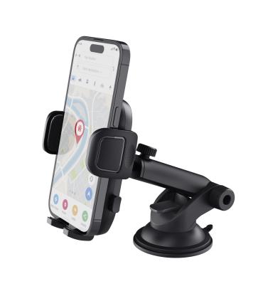 Soporte De Smartphone Para Coche Con Sujecin Para Parabrisas Trust Runo