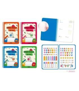 AGENDA ESCOLAR 2025-2026 BACK TO SCHOOL 4 SEMANA VISTA TAPA POLIPROPILENO INGRAF 333352