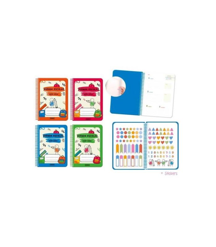 AGENDA ESCOLAR 2025-2026 BACK TO SCHOOL 4 SEMANA VISTA TAPA POLIPROPILENO INGRAF 333352