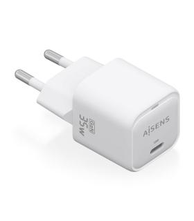 CARGADOR AISENS GAN 35W 1XUSB-C PD3.0 QC4.0 BLANCO