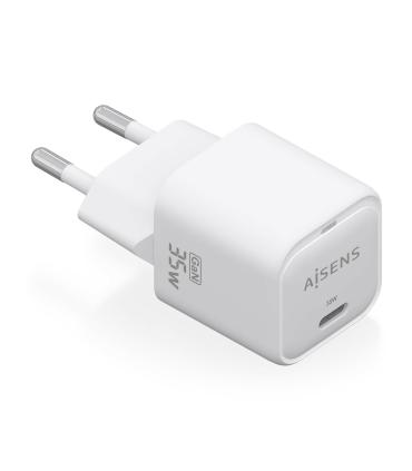 CARGADOR AISENS GAN 35W 1XUSB-C PD3.0 QC4.0 BLANCO