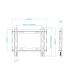 Soporte De Pared Fijo TooQ LP1043F-B Para TV De 23-43'  Hasta 45kg