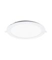 Downlight Iglux LS-102118-CB V2/ Circular/ 225 X 19mm/ Potencia 18W/ 1540 Lmenes/ 3000K/ Blanco