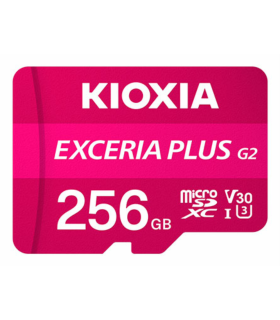 MICRO SD KIOXIA 256GB EXCERIA PLUS G2 UHS-I C10 CON ADAPTADOR