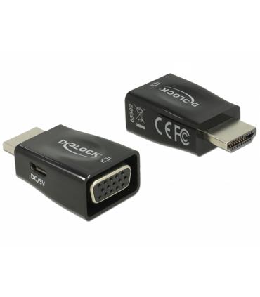 Delock Adaptador HDMI-A macho VGA hembra