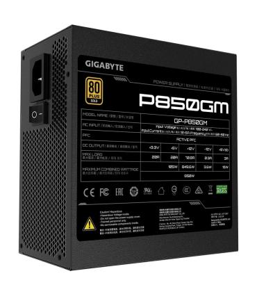 FUENTE ALIMENTACION ATX 850W GIGABYTE 80 + GOLD MODULAR  GP-P850GM