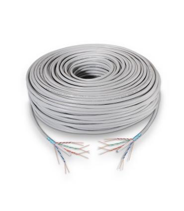 Bobina De Cable RJ45 FTP Aisens A136-0281 Cat.6  100m  Gris