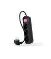 REGLETA 3 TOMAS INTERRUPTOR 1.4 M NEGRA