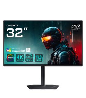 GIGABYTE MO32U 31,5" Monitor Gaming OLED 4K UHD - 3840 X 2160, 165Hz, 0.03ms, 250 Cd m, Display HDR True Black 400, HDMI 2.1, D