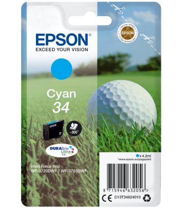 CARTUCHO CIAN EPSON 34