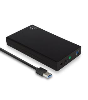 CAJA EXTERNA DISCO DURO EWENT SATA III DE 3,5" SIN TORNILLOS