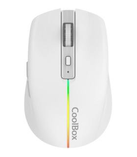 Coolbox Gaming Ratn  W01 1600DPI Inalmbrico Blan