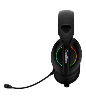 Coolbox Gaming Auriculares Diadema Mic WB01 RF+BT