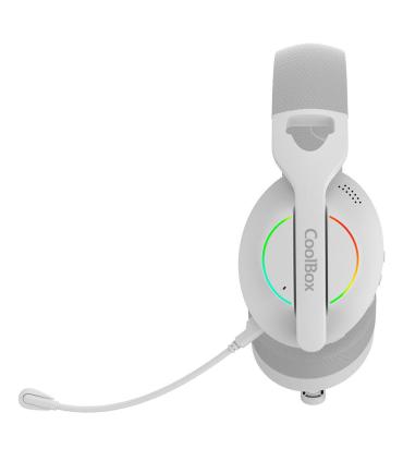 Coolbox Gaming Auriculares Diadema Mic WB01 RF+BT