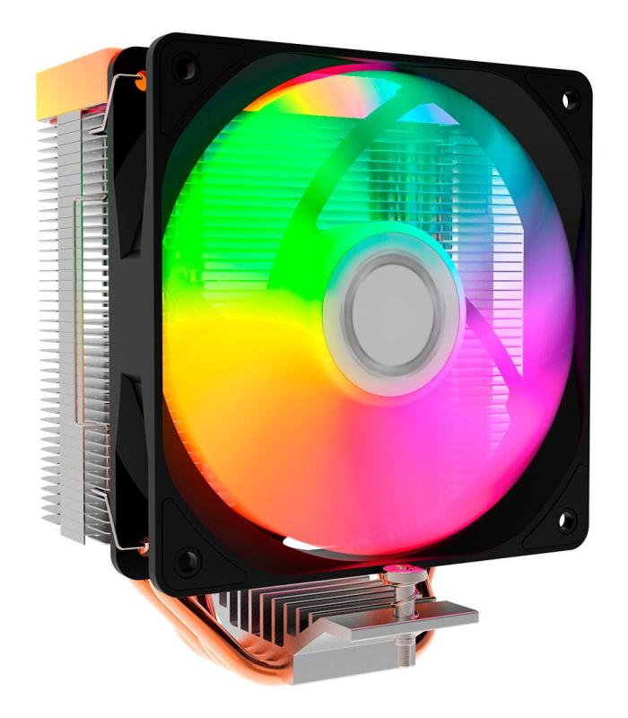 Coolbox Gaming Refrigerador CPU ARGB 4 Heatpipes