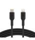 Belkin CAA003BT1MBK cable de conector Lightning 1 m Negro