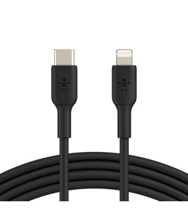 Belkin CAA003BT1MBK cable de conector Lightning 1 m Negro