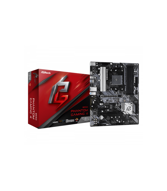 Asrock B550 Phantom Gaming 4 AMD B550 Zcalo AM4 ATX