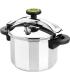 Olla a Presin Monix Classica M530001/ 22cm/ 4L/ Acero Inoxidable/ Apta para Induccin