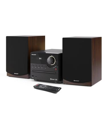 Sharp XL-B512(BR) Sistema De Audio Para El Hogar Microcadena De Msica Para Uso Domstico 45 W Marrn