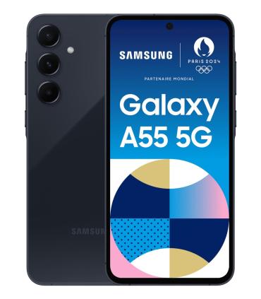 Smartphone Samsung Galaxy A55 8GB  256GB  6.6'  5G  Negro Eclipse