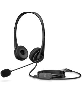 Auriculares HP G2 Stereo   Con Micrfono  USB  Negros