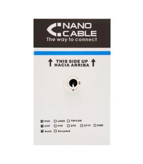 Nanocable Bobina  RJ45 CAT5E UTP Flexible 305Mts