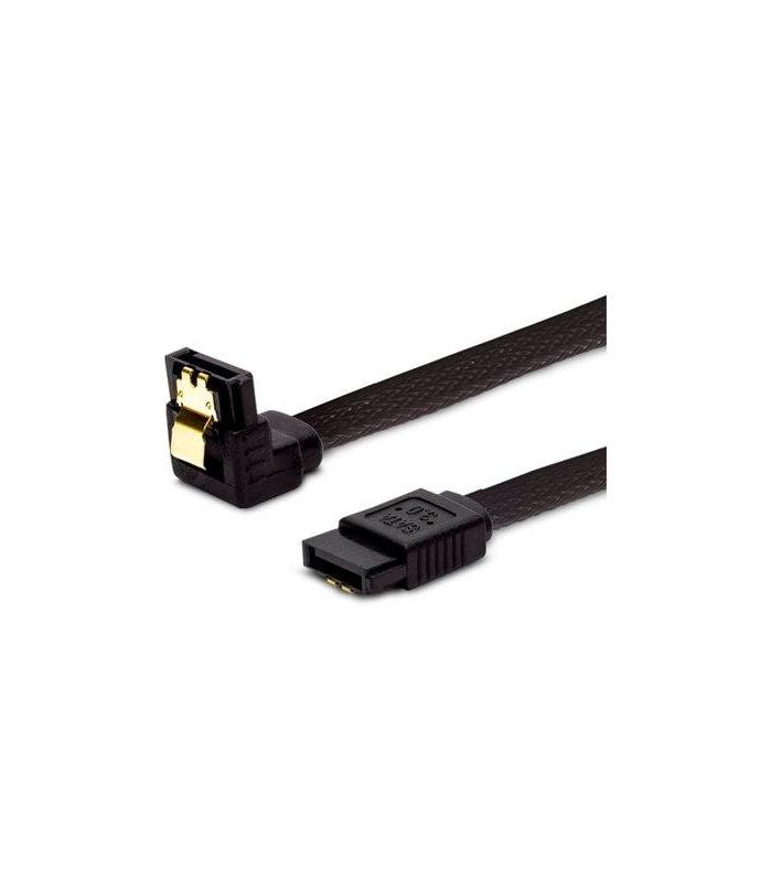 CABLE SATA ANGULAR SAVIO GAK-04 BLACK