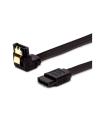 CABLE SATA ANGULAR SAVIO GAK-04 BLACK