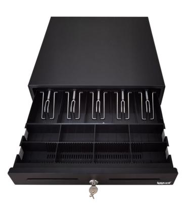 Iggual Cajn Portamonedas IRON-70 44,5cm 5+8 Negro