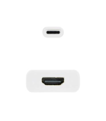 Nanocable Conversor USB-C A HDMI 4K, 15 Cm