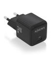 Cargador De Pared GaN Aisens ASCH-25W1P013-BK/ 1xUSB Tipo-C/ 25W
