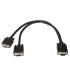 Cable Duplicador SVGA Aisens A113-0081  VGA Macho - 2x VGA Hembra  Hasta 3W  10Mbps  45cm  Negro