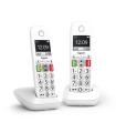 Gigaset E290 Duo Telfono DECT/analgico Identificador De Llamadas Blanco