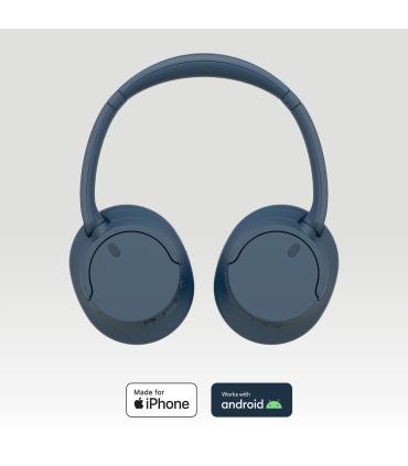 Auriculares Inalmbricos Sony WH-CH720N  Con Micrfono  Bluetooth  Azules
