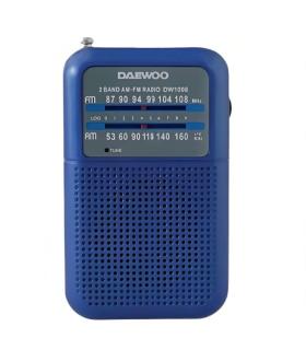 Radio Porttil Daewoo DW1008/ Azul