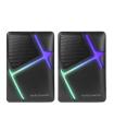 Mars Gaming Altavoces MS-H RGB Negro