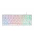 Mars Gaming Teclado MK023 TKL FRGB Blanco