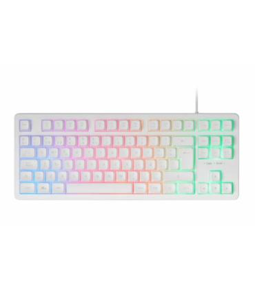Mars Gaming Teclado MK023 TKL FRGB Blanco