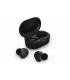 Auriculares Bluetooth Philips TAT1209 Con Estuche De Carga  Autonoma 6h  Negros