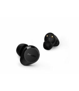 Auriculares Bluetooth Philips TAT1209 Con Estuche De Carga  Autonoma 6h  Negros