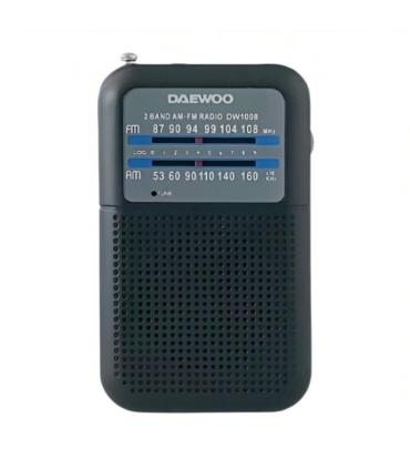 Radio Porttil Daewoo DW1008/ Negra