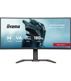 MONITOR IIYAMA G-MASTER GCB3484WQSU-B1, 34", CURVATURA 1500R, 180HZ, 500CD