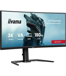 MONITOR IIYAMA G-MASTER GCB3484WQSU-B1, 34", CURVATURA 1500R, 180HZ, 500CD