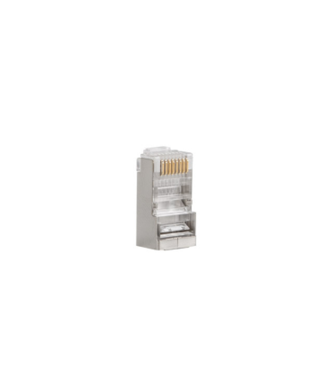 CONECTOR LANBERG CAT.6 FTP 8P8C PASS THROUGH TYPE PACK 100 UDS